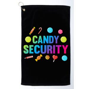 candy land costumes candy land candy security Platinum Collection Golf Towel