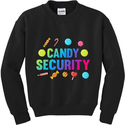 candy land costumes candy land candy security Kids Sweatshirt
