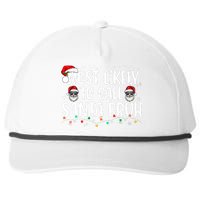 Christmas Likely Call Santa Bruh Xmas Family Snapback Five-Panel Rope Hat