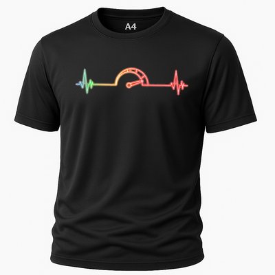 Car Lover Car Racing Speedometer Car Enthusiast Cooling Performance Crew T-Shirt