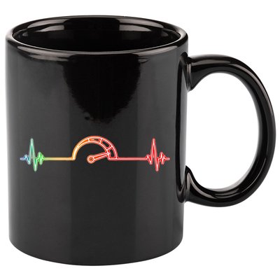 Car Lover Car Racing Speedometer Car Enthusiast 11oz C Handle Ceramic Mug