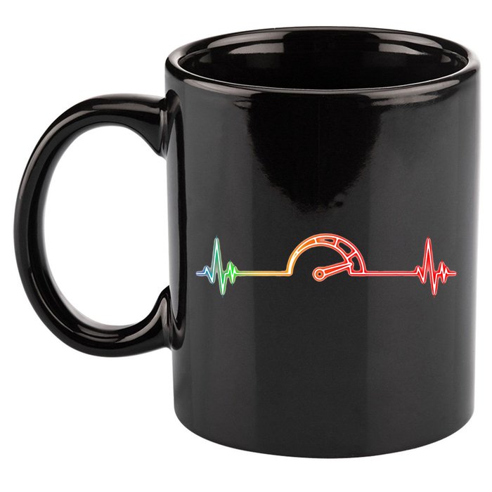 Car Lover Car Racing Speedometer Car Enthusiast 11oz C Handle Ceramic Mug