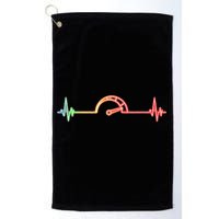 Car Lover Car Racing Speedometer Car Enthusiast Golf Towel