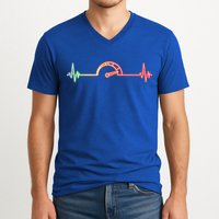 Car Lover Car Racing Speedometer Car Enthusiast V-Neck T-Shirt