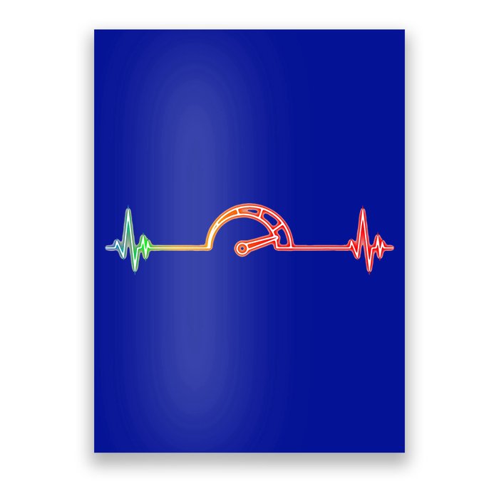 Car Lover Car Racing Speedometer Car Enthusiast Poster