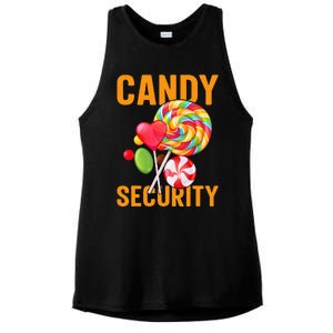 candy land costumes candy land candy security Ladies PosiCharge Tri-Blend Wicking Tank