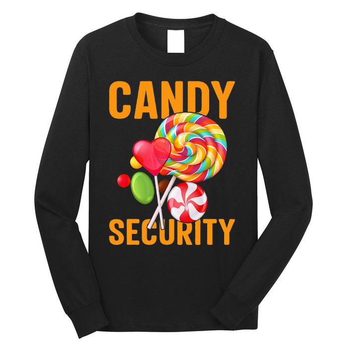 candy land costumes candy land candy security Long Sleeve Shirt