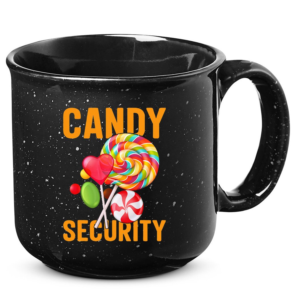 candy land costumes candy land candy security 15oz Campfire Ceramic Mug