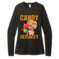 candy land costumes candy land candy security Womens CVC Long Sleeve Shirt