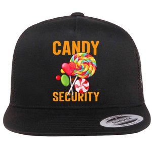 candy land costumes candy land candy security Flat Bill Trucker Hat