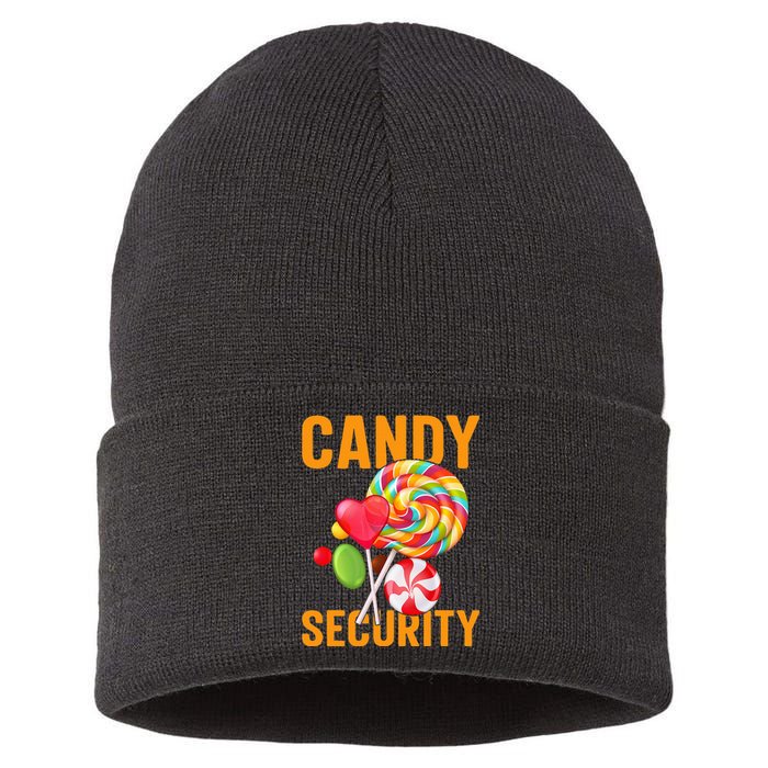 candy land costumes candy land candy security Sustainable Knit Beanie