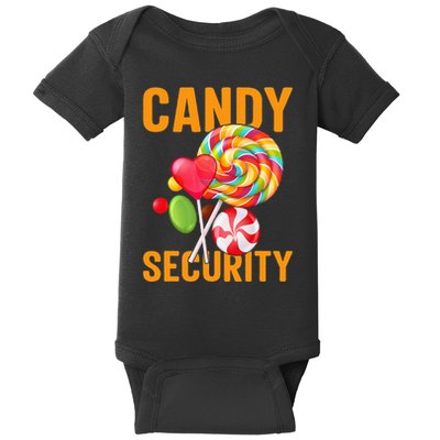 candy land costumes candy land candy security Baby Bodysuit