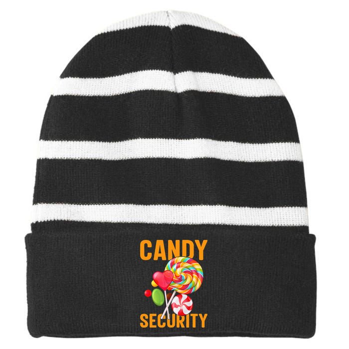 candy land costumes candy land candy security Striped Beanie with Solid Band