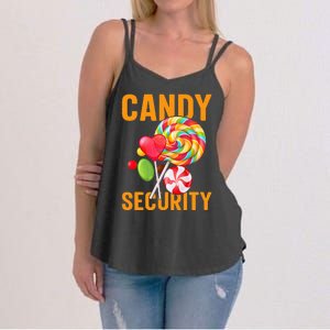 candy land costumes candy land candy security Women's Strappy Tank