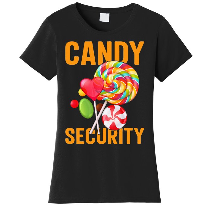 candy land costumes candy land candy security Women's T-Shirt