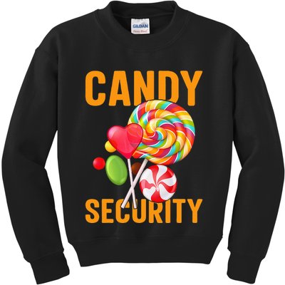 candy land costumes candy land candy security Kids Sweatshirt