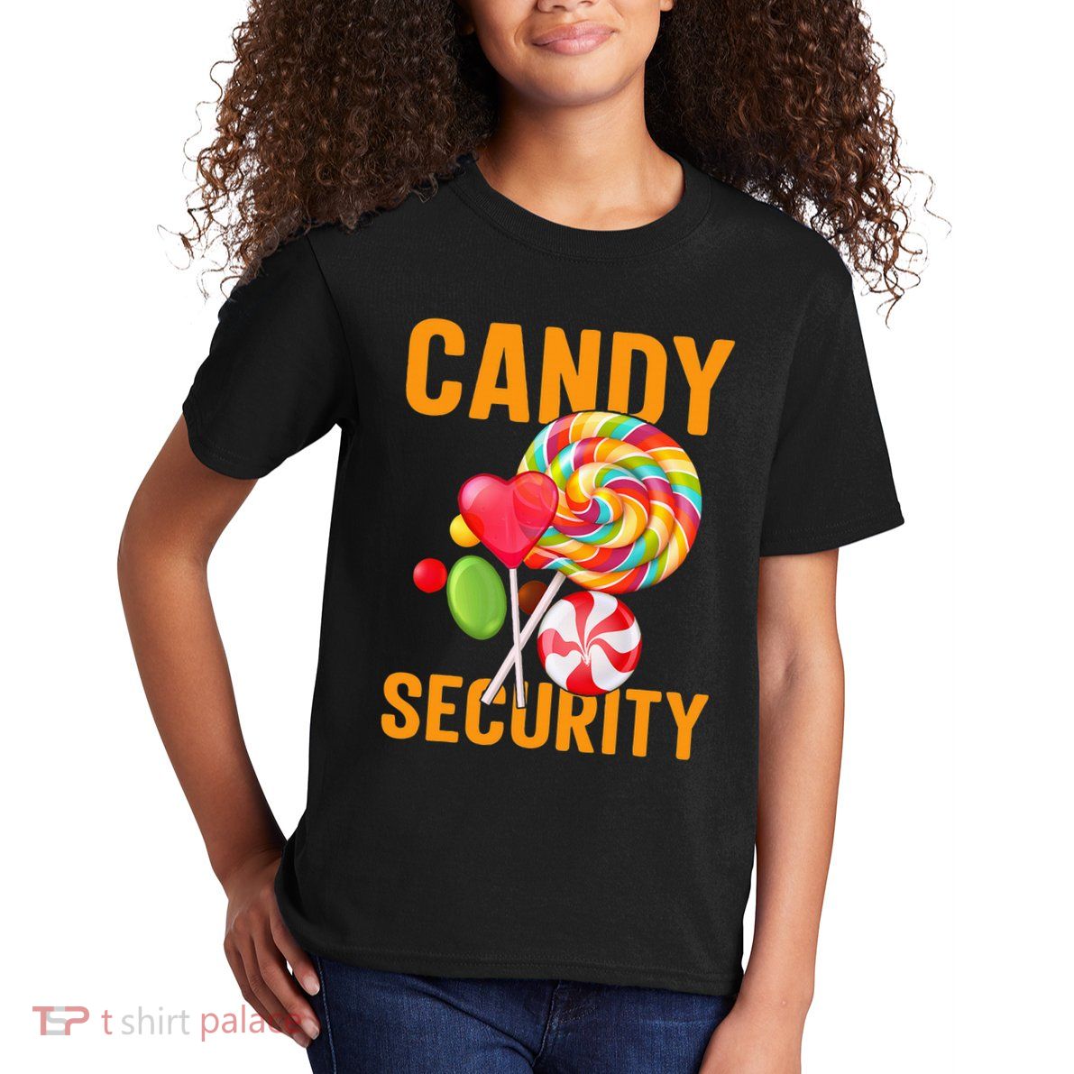 candy land costumes candy land candy security Kids T-Shirt
