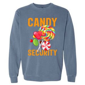 candy land costumes candy land candy security Garment-Dyed Sweatshirt