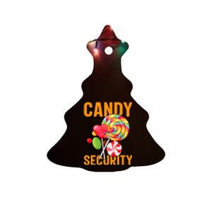 candy land costumes candy land candy security Ceramic Tree Ornament