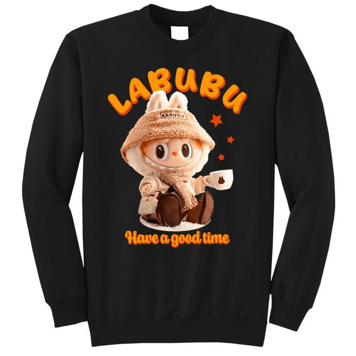 Cute Labubu Classic Pose Funny Labubu Tall Sweatshirt