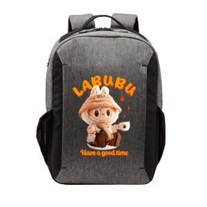 Cute Labubu Classic Pose Funny Labubu Vector Backpack