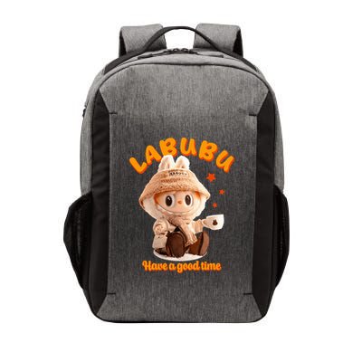 Cute Labubu Classic Pose Funny Labubu Vector Backpack