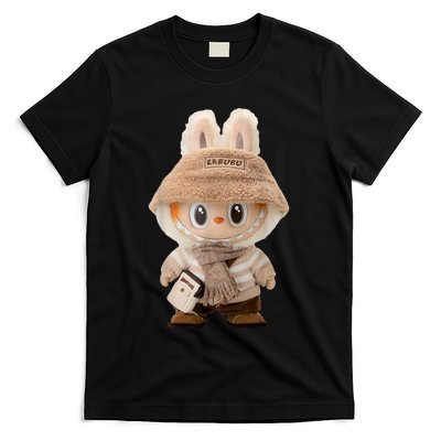 Cute Labubu Classic Pose Fun Labubu Lover Gifts T-Shirt