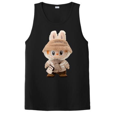 Cute Labubu Classic Pose Fun Labubu Lover Gifts PosiCharge Competitor Tank