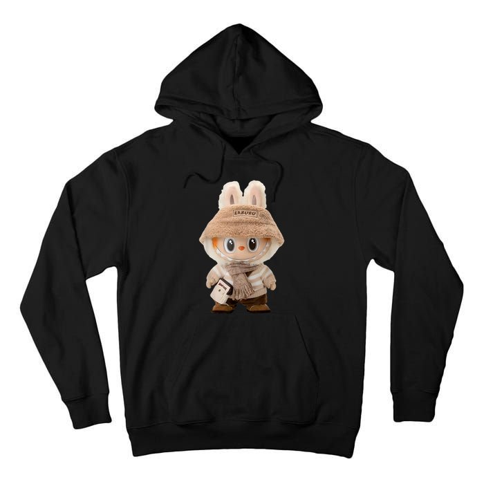 Cute Labubu Classic Pose Fun Labubu Lover Gifts Tall Hoodie