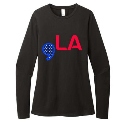 Comma La Comma La Madam President Unity Womens CVC Long Sleeve Shirt