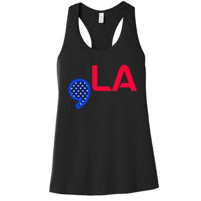 Comma La Comma La Madam President Unity Women's Racerback Tank