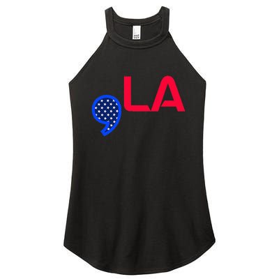 Comma La Comma La Madam President Unity Women's Perfect Tri Rocker Tank