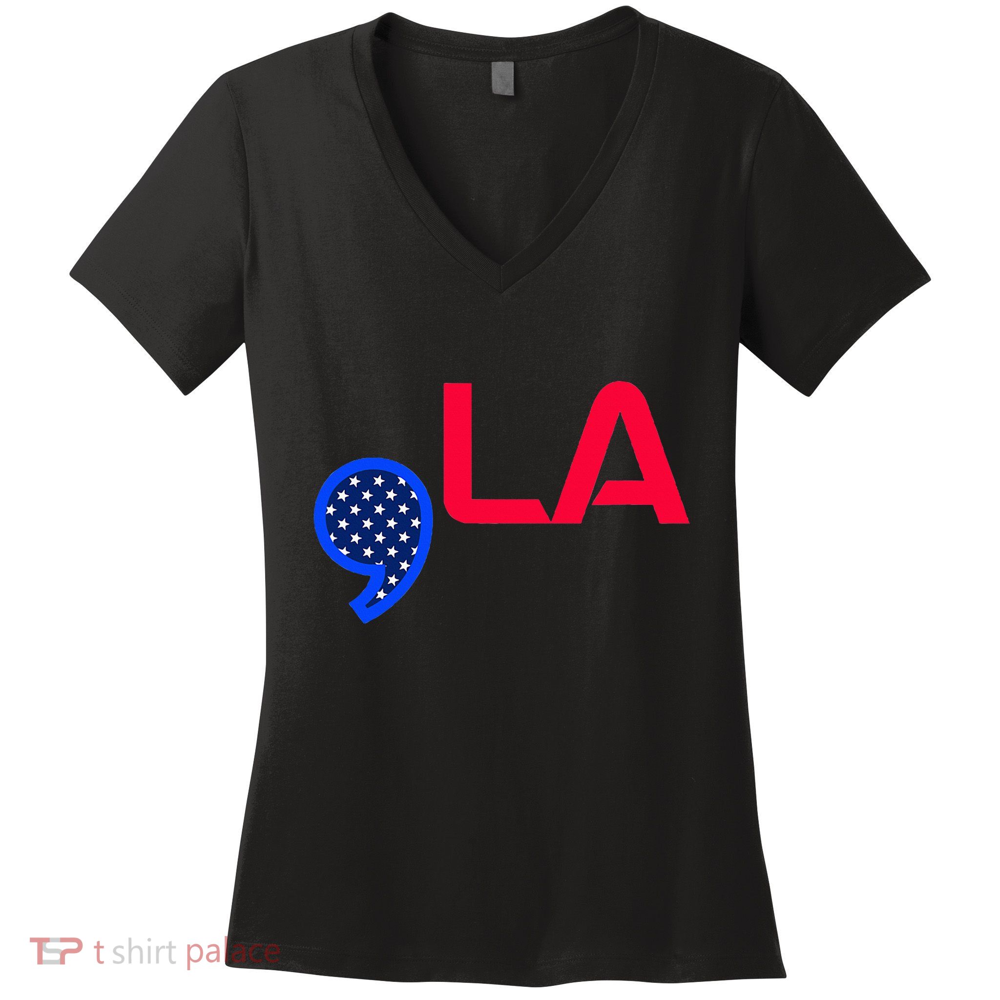 Comma La Comma La Madam President Unity Women's V-Neck T-Shirt