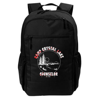 Crystal Lake Camp Counselor Costume Halloween Horror Blood Backpack