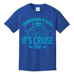 Cruise Lovers Countdown Is Over Its Cruise Time Cruising Meaningful Gift Kids T-Shirt