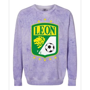 Club Leon Club LeóN Supporter Fan Mexico Mexican Colorblast Crewneck Sweatshirt