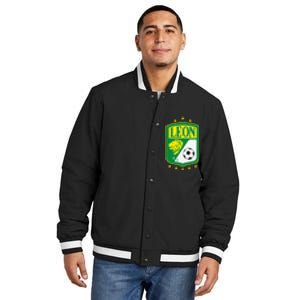 Club Leon Club LeóN Supporter Fan Mexico Mexican Insulated Varsity Jacket