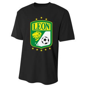 Club Leon Club LeóN Supporter Fan Mexico Mexican Performance Sprint T-Shirt