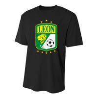 Club Leon Club LeóN Supporter Fan Mexico Mexican Youth Performance Sprint T-Shirt