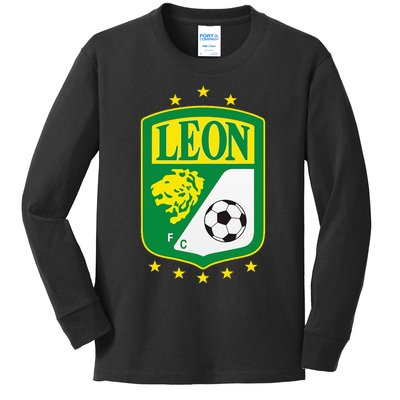 Club Leon Club LeóN Supporter Fan Mexico Mexican Kids Long Sleeve Shirt