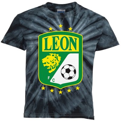 Club Leon Club LeóN Supporter Fan Mexico Mexican Kids Tie-Dye T-Shirt