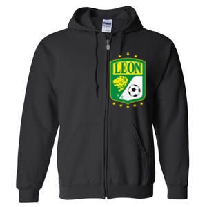 Club Leon Club LeóN Supporter Fan Mexico Mexican Full Zip Hoodie