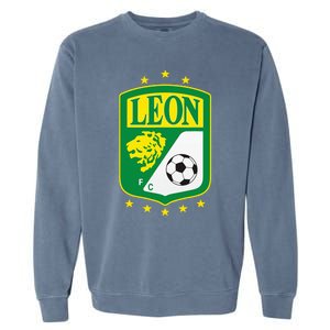 Club Leon Club LeóN Supporter Fan Mexico Mexican Garment-Dyed Sweatshirt