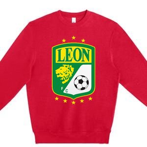 Club Leon Club LeóN Supporter Fan Mexico Mexican Premium Crewneck Sweatshirt