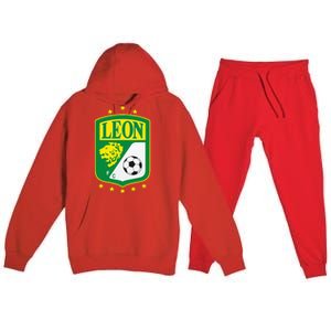 Club Leon Club LeóN Supporter Fan Mexico Mexican Premium Hooded Sweatsuit Set