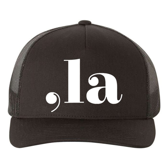 Comma La Yupoong Adult 5-Panel Trucker Hat