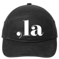 Comma La 7-Panel Snapback Hat