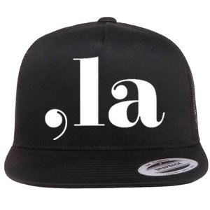 Comma La Flat Bill Trucker Hat