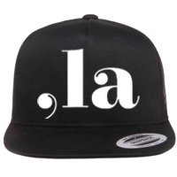 Comma La Flat Bill Trucker Hat