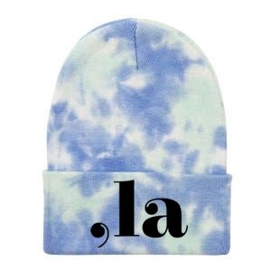 Comma La Tie Dye 12in Knit Beanie